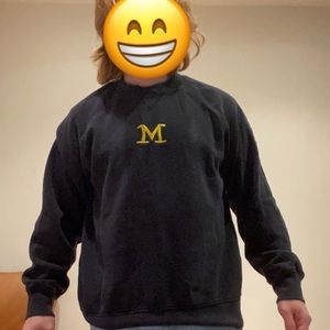 Adidas University of Michigan Crewneck Sweatshirt